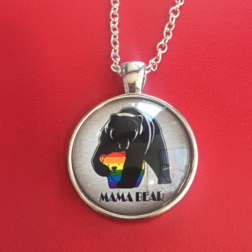 Mama Bear LBGTQ NECKLACE